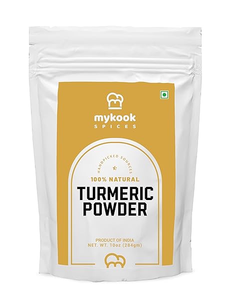 MYKOOK SPICES TURMERIC POWDER WITH CURCUMIN FROM INDIA...