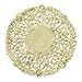 Hygloss Products 12 Inch Gold Foil Doilies - Round Doilies Made in the USA, 12 Pack