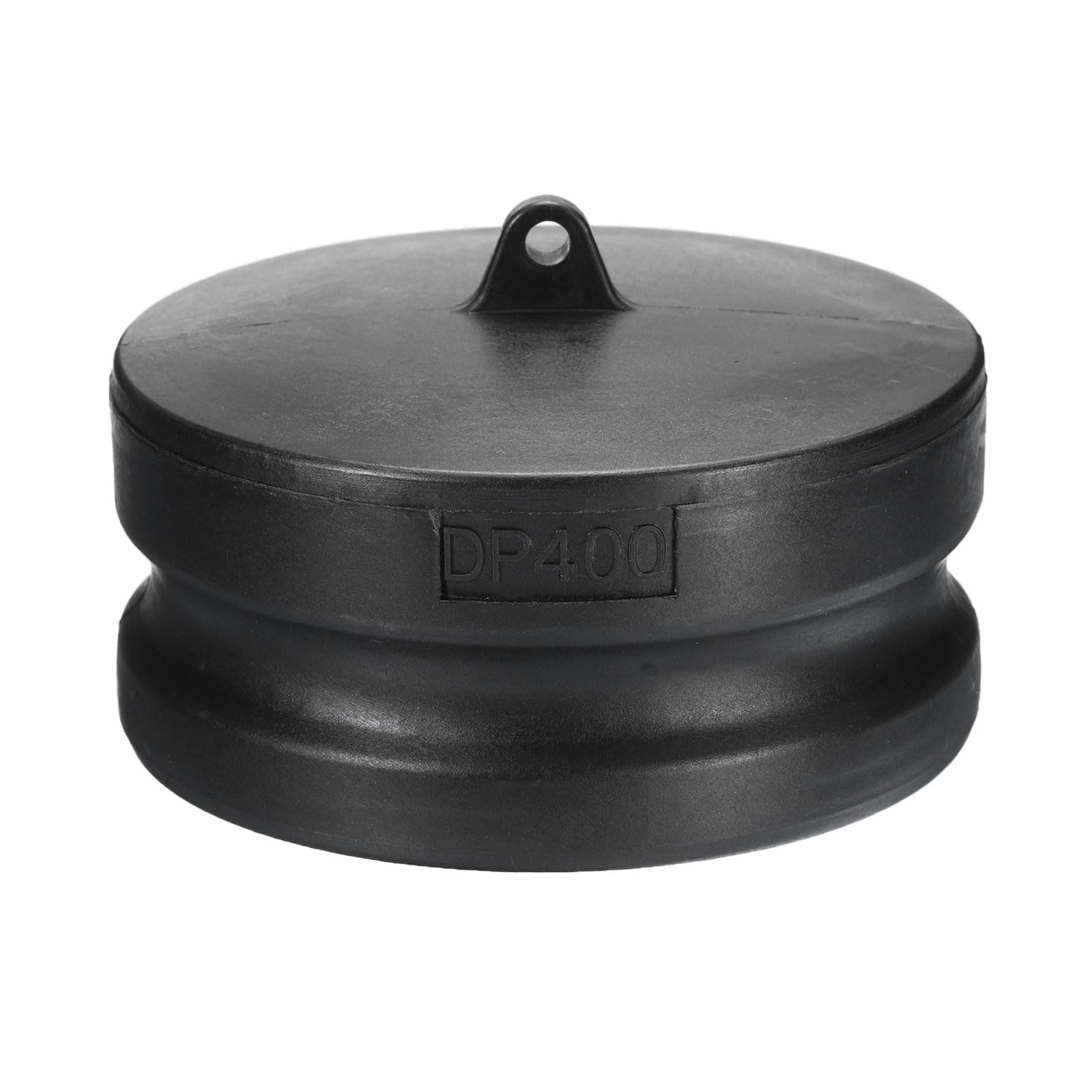 PATIKIL Poly Cam Lock Fittings, 4" Part DP Dust Plug Cam Groove Hose Fittings Polypropylene Cam Lock Fittings, Black