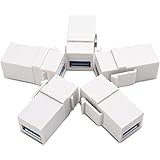 Cable Matters (5-Pack) USB 3.0 Keystone Jack Inserts in White