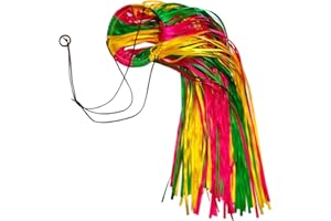EONBES Satin Ribbon Windsock Streamer, Outdoor Decorations for Your Patio, Garden, Yard, Dock and Camper, 41-Inch, WS41-HHL