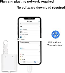 [Apple MFi Certified] Lightning to USB Camera