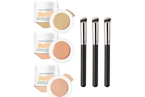 KDGENG Color Correcting Concealer Palette, 3pcs - Cream, Matte