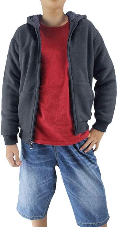 boys fleece zip up hoodie