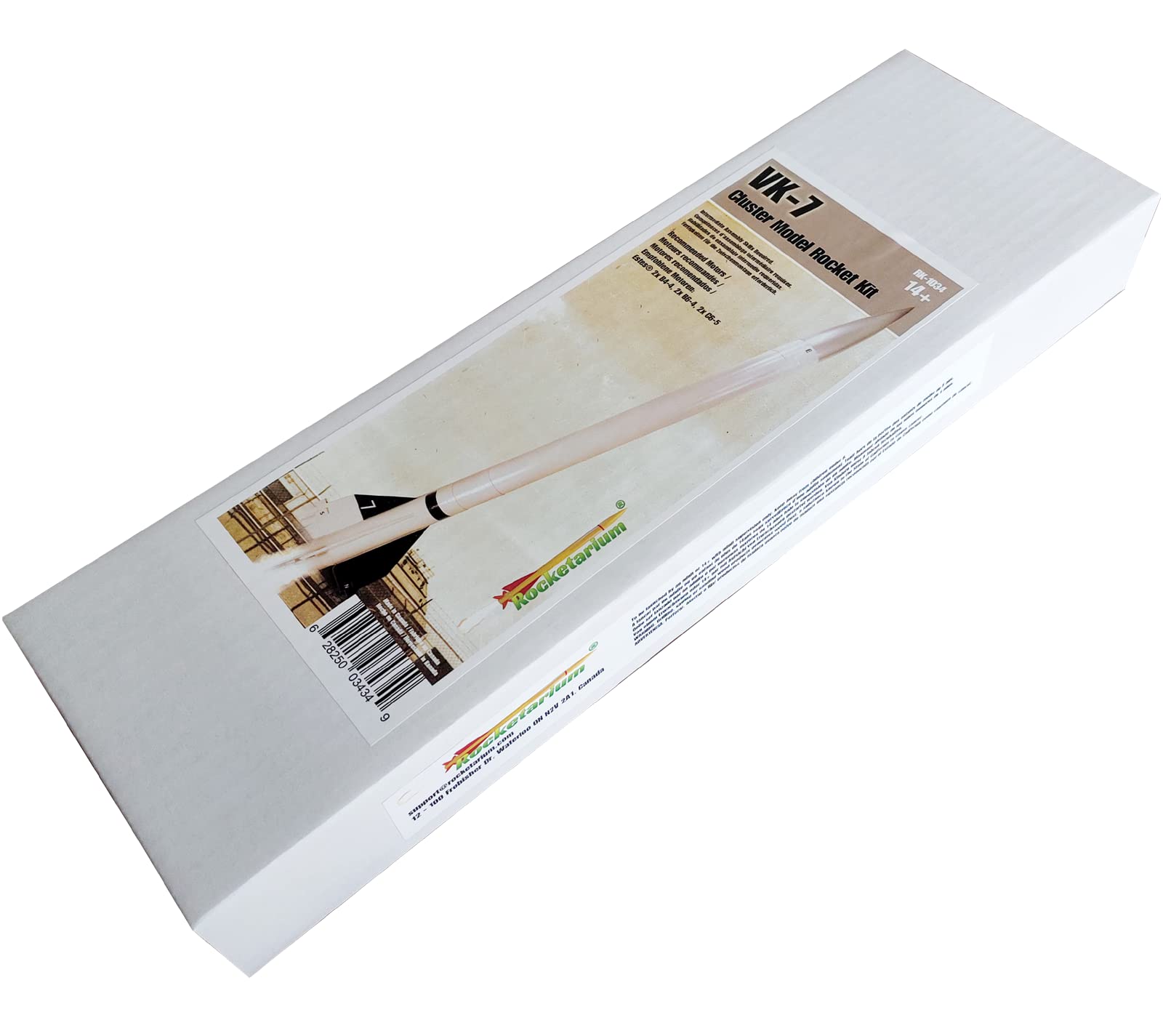 Rocketarium VK-7 Cluster Flying Model Rocket Kit. RK-1034
