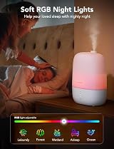 GoveeLife Humidifier 3L Top Fill WiFi Auto Humidity Control Night Light view 6