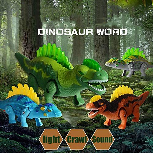 image for Choosebuy❤️ Walking Projection Dinosaur Toy, Simulated Walking Din