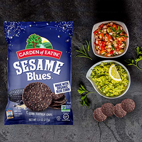 Garden of Eatin' Sesame Blues Corn Tortilla Chips, 7.5 oz. (Pack of 12) (Packaging May Vary) - Thumbnail 7