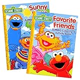 Sesame Street Coloring Books for Toddlers Preschool Children Set of 2 96-Page Coloring Books