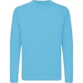 QBK 4T to Youth Neon Shirt Kids UPF 50+ Dry Fit Athletic Long Sleeve T Shirts for Boys and Girls-Moisture Wicking Rash Guard