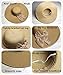 MEEFUR Summer Beach Hats Foldable Wide Brim Solid Caps Bowknot Lady Straw Sun Hat