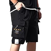 XYXIONGMAO Men's Slacks Streetwear Athleisure Techwear Casual Hip Hop Tactical Cargo Grunge Sweatpants Overalls Shorts Pants