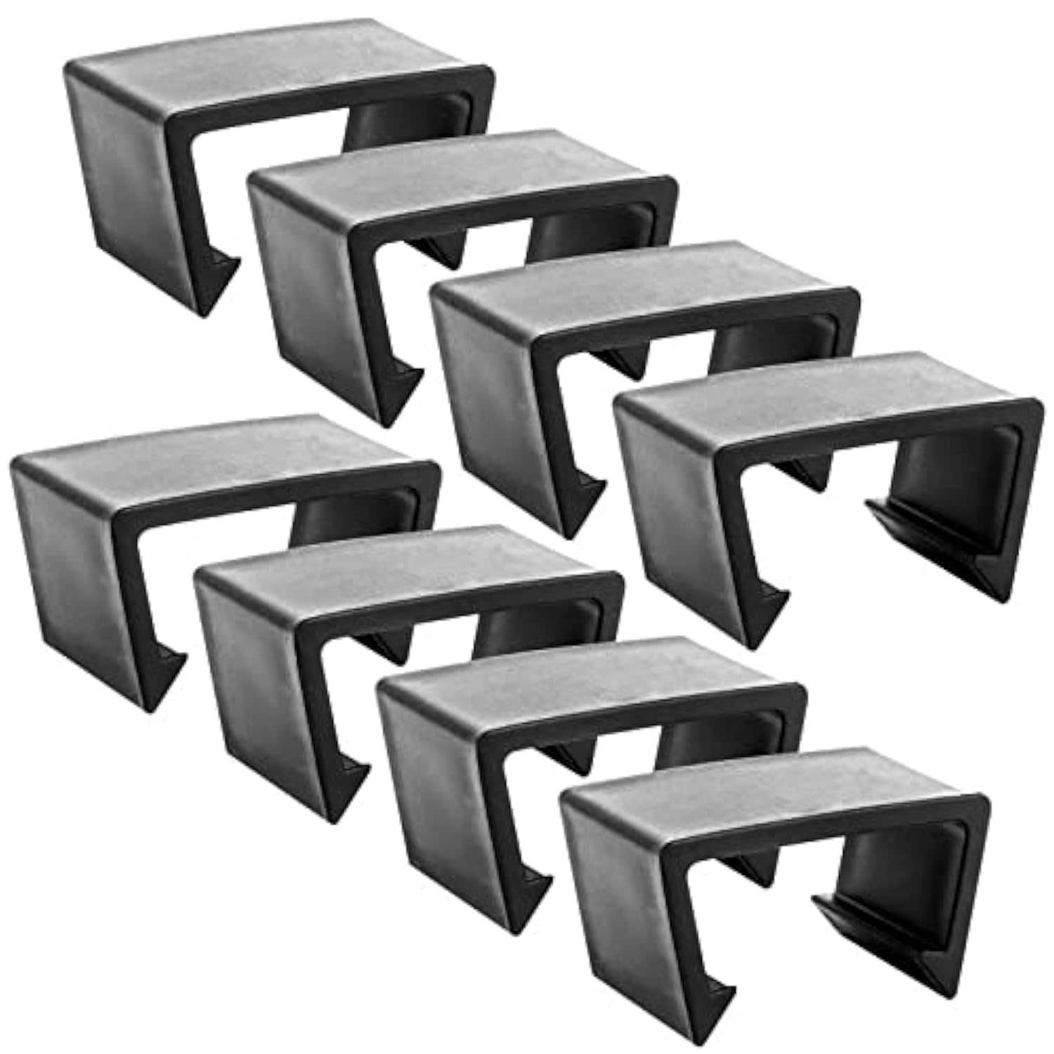 QUACOWW 8-Piece Wicker Rattan Patio Furniture Clips, 2.24 Inch