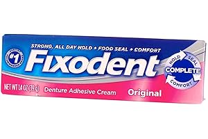Fixodent Denture Adhesive Cream Original 1.40 oz (Pack of 2)