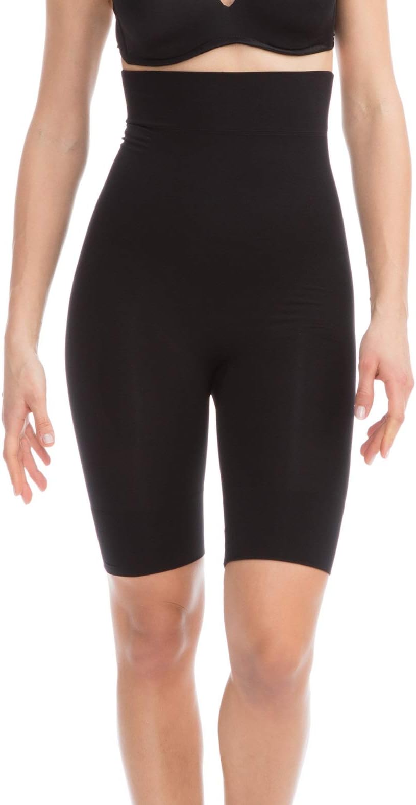 Farmacell Shape 603 Women's high-Waisted Shaping Control Shorts with Flat Belly Effect, 100% Made in Italy