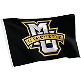 Desert Cactus Marquette University Flag - 3 x 5 Feet Golden Eagles MU Banner, Indoor/Outdoor Durable Fabric Display (Style C)