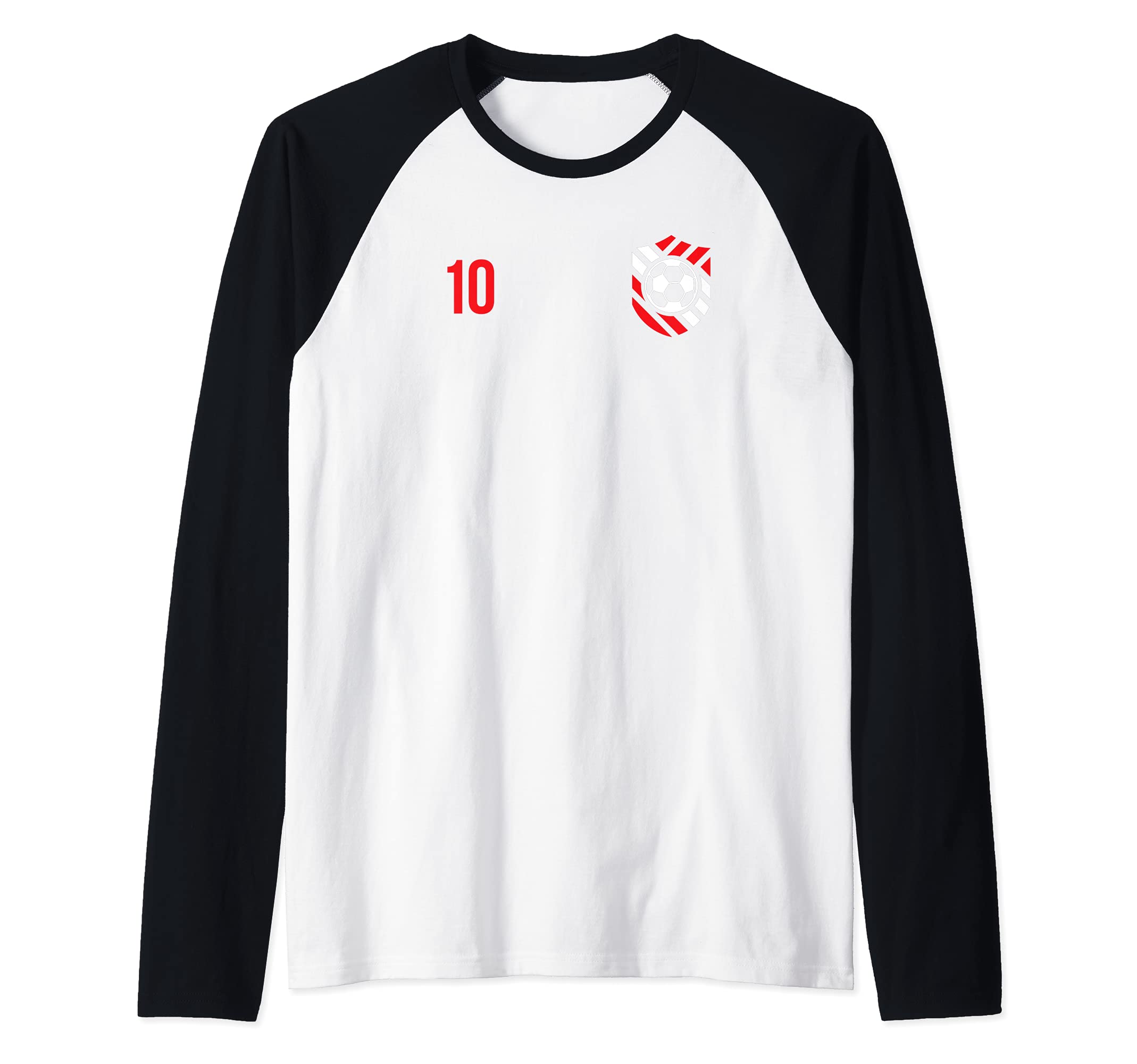 Flag Poland Raglan Baseball Tee
