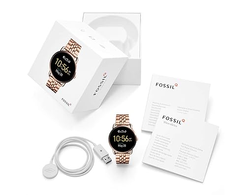 Q Wander Fossil Watch For Android Fossil Q Wander Gen Rose Gold