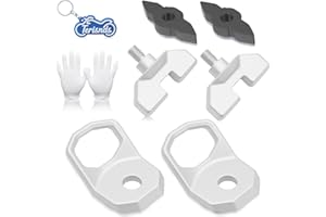 2PCS Lock and Ride Max D-Rings 2889620 Compatible with Polaris 2024-2025 Ranger Xpedition, Tie Down D-Rings 2890894