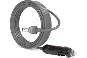 MONDGE for Starlink Mini Power Cable Cigarette Lighter Adapter,16.4FT Waterproof DC Car Power Cable Direct to Cigarette Lighter Connection for Starlink Mini Satellite Dish