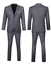 Men's Suits Slim Fit 2 Piece Men Suit Wedding Dress