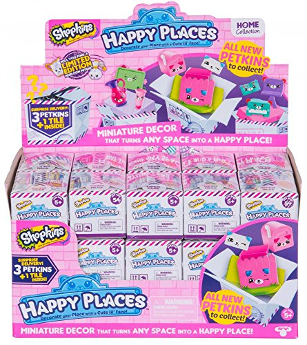 Shopkins Happy Places Case of 30 Blind 3-Packs Season 2