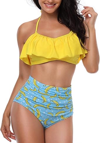 maillot de bain avec volant