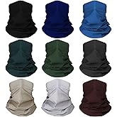 Breathable Neck Gaiter Face Scarf Mask for Men Women Hiking, Cycling, Sports, Fishing, Sun UV Protection Bandana