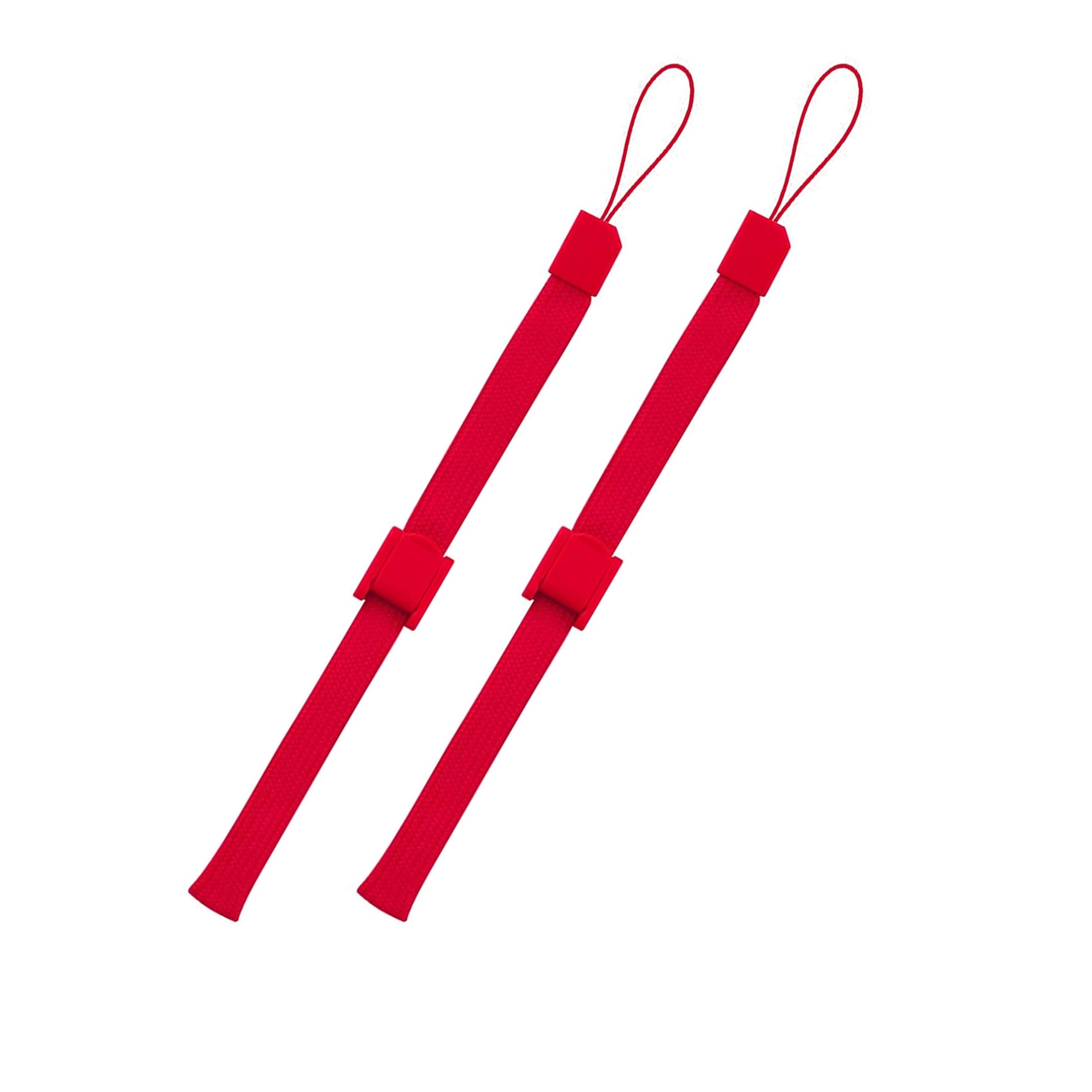 x 2 Adjustable wrist strap Compatible with Wii Remote Controller (Red)
