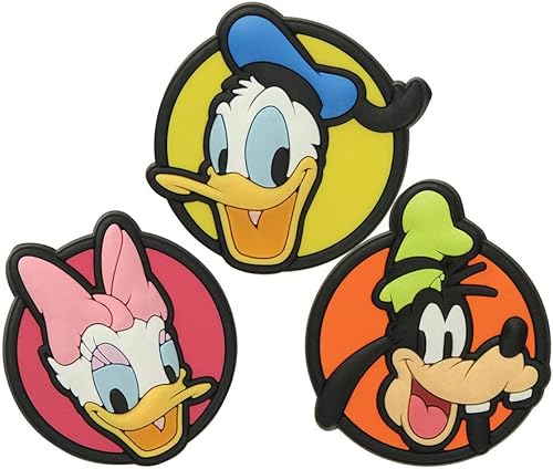 Amazon クロックス Crocs 3個セット Mickey Friends 3 Packs ジビッツ ラバークロッグ用アクセサリー シューチャーム ユニセックス Crocs クロックス シューズチャーム