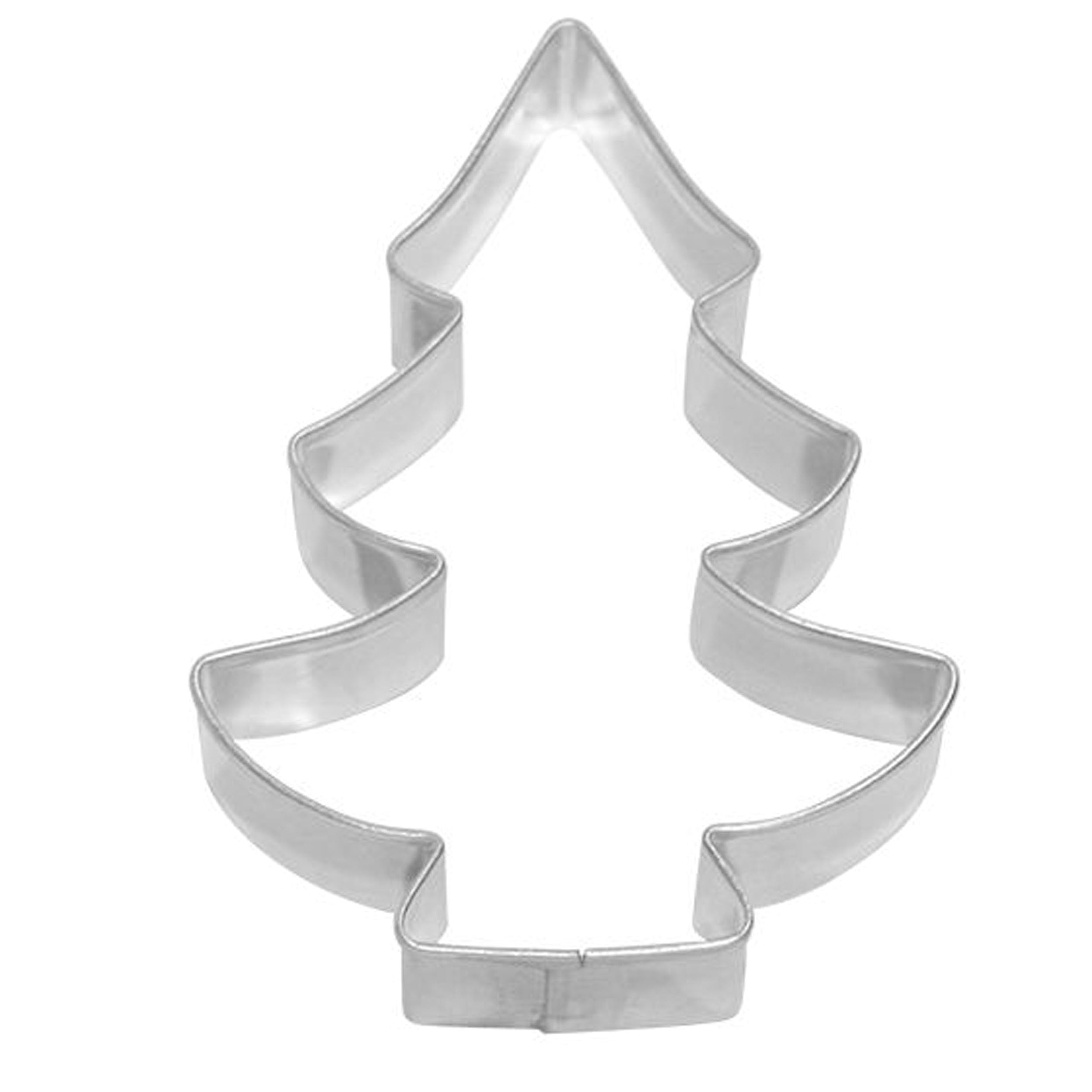 RBV Birkmann Ausstechform Tannenbaum, 6 cm, Ausstecher Edelstahl, rostfrei, Weihnachten