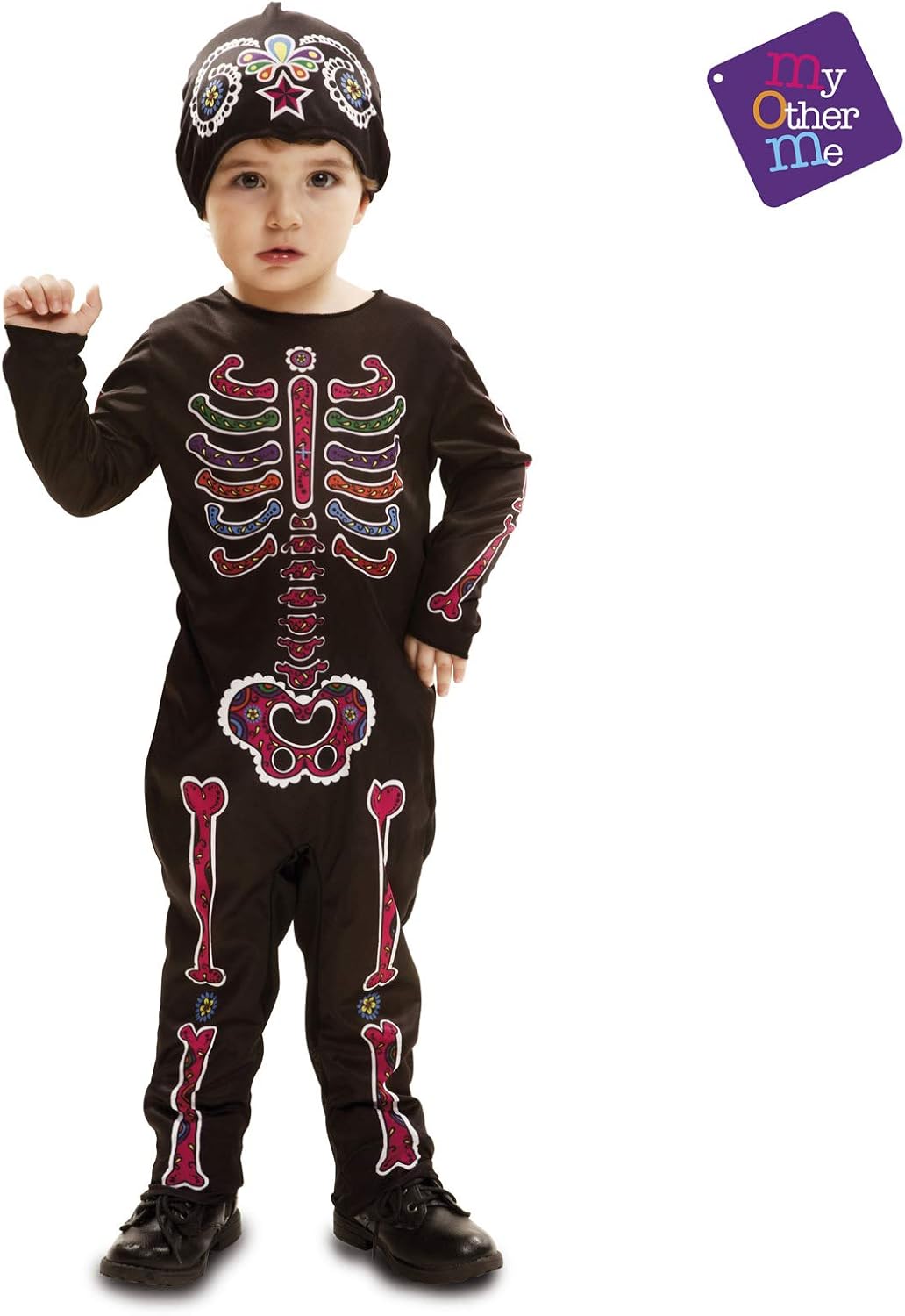 My Other Me - Día De Los Muertos Halloween Catrina Disfraz, Multicolor, 7-12 meses, Fun Company 203265