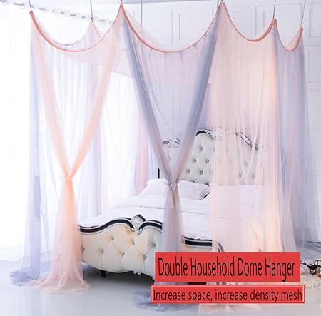 X M Extra Large Mosquito Net Canopy For King And Cal King Bed No