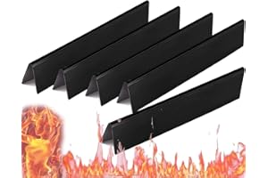 MORIINTL 16GA 7636 Porcelain-Enameled Flavorizer Bars for Weber Spirit S310, E310, E320, S320,Heat Plate Grill Parts for Weber Spirit 300 Series, 5 Pack (Spirit 300 GS4, Upgraded 7636-Porcelain-5pcs)