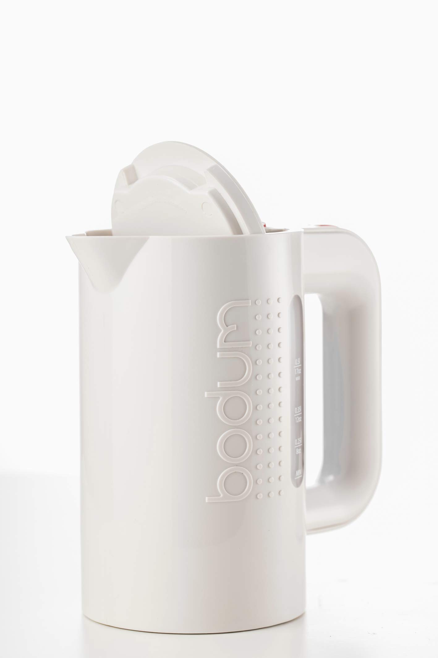 Bodum Bistro Electric Water Kettle, 17 Ounce, .5 Liter, White