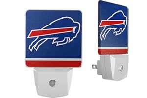 STRATEGIC PRINTING Keyscaper NFL Stripe Design Nightlight 2-Pack