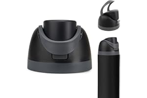 GOWEGO Replacement Lid for Owala Freesip, Compatible with Owala 16 oz, 24 oz, 32 oz, 40 oz Cups, One-Button Leak-Proof Water Bottle Top Lid, BPA-Free Lid Replacement Accessories