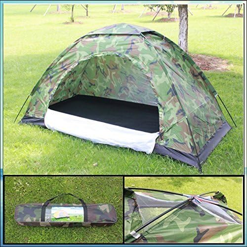 FWQPRA® New Multifunctional 8 Person Military Picnic Camping Portable Waterproof Dome Tent (8 Person Tent)