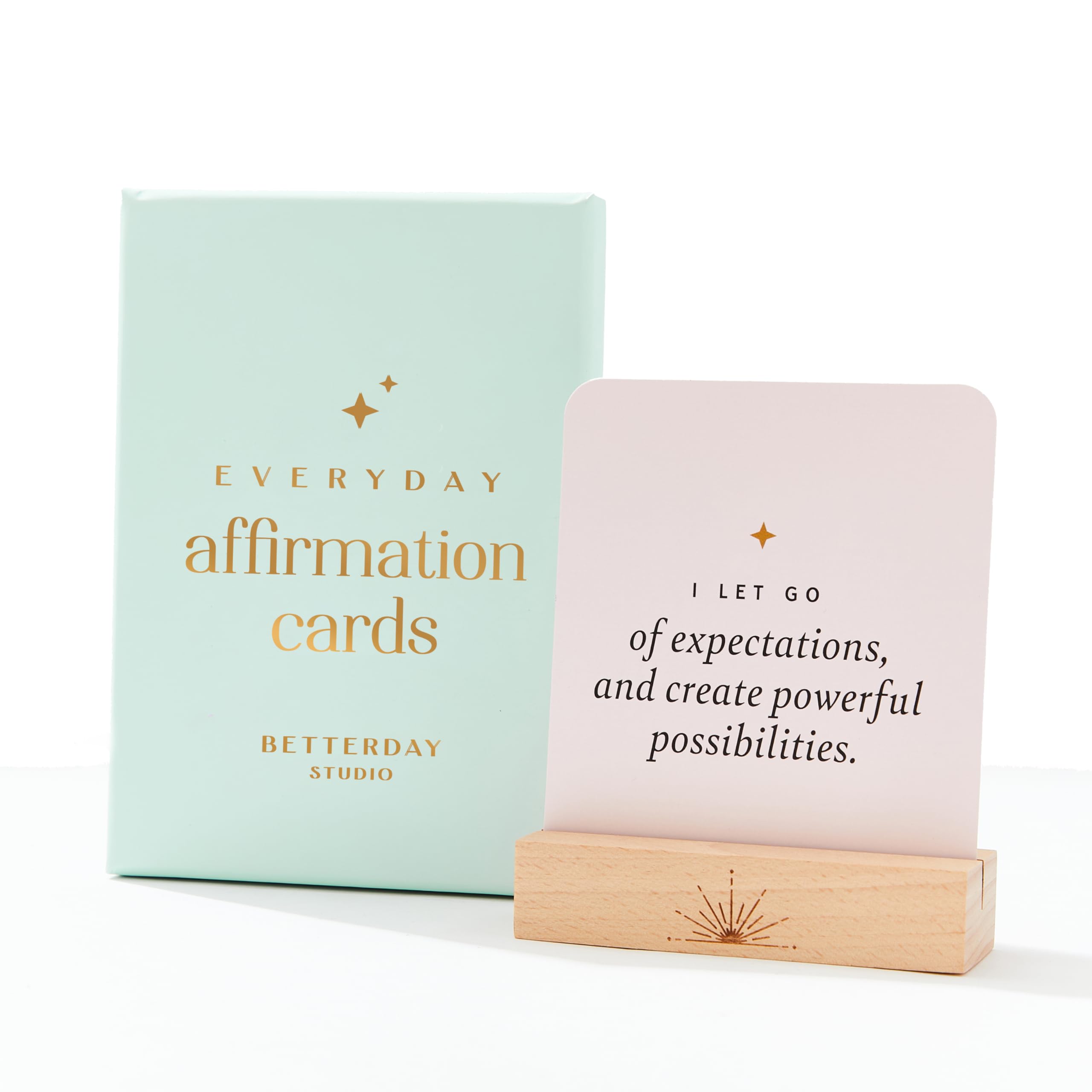 Affirmation Cards - Daily Affirmation for Positivity, Meditation Gifts, Stress Relief & Self Care Gifts, Manifestation Cards & Anxiety Relief, Health and Wellbeing for Women