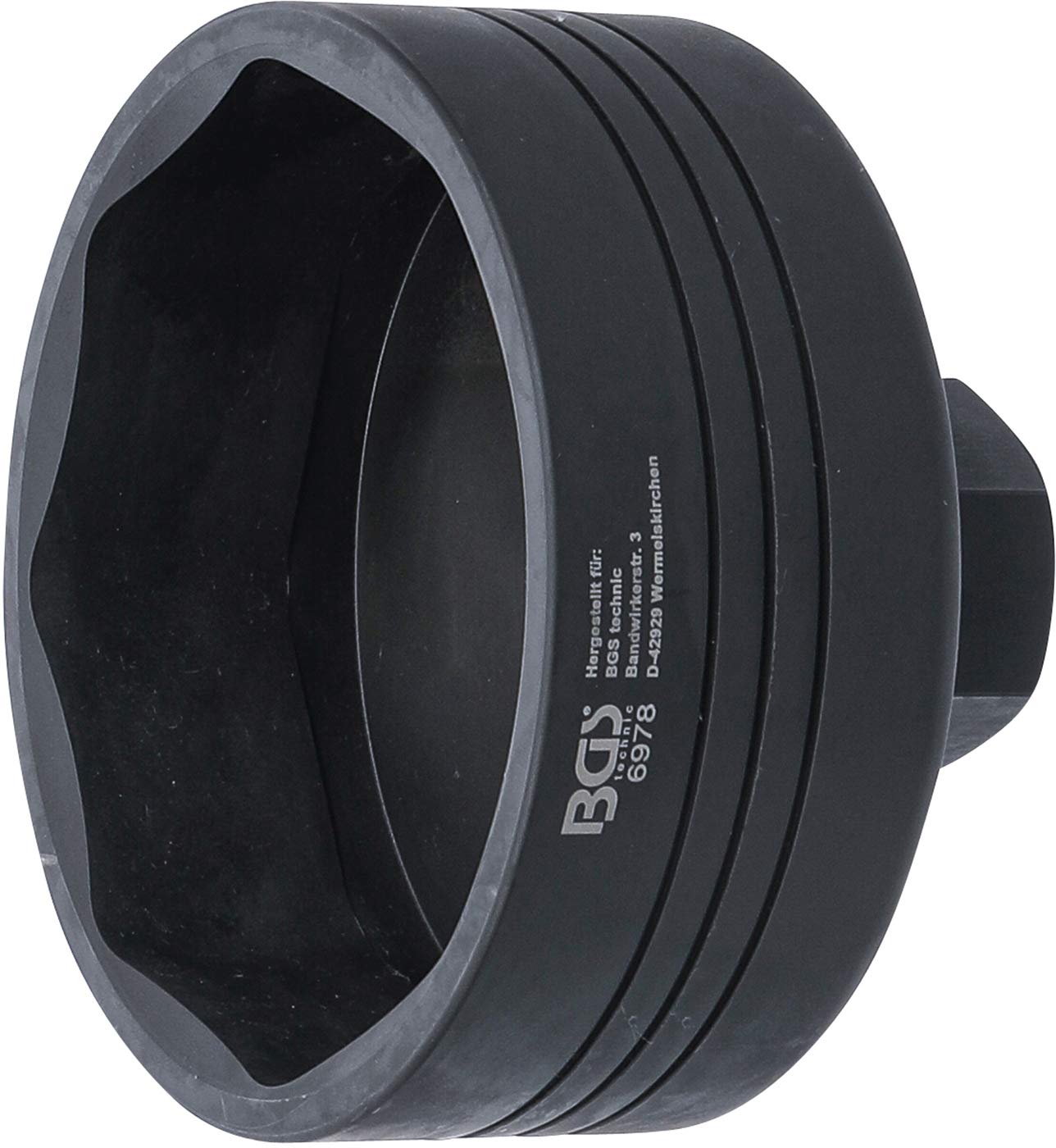 BGS 6978 | Axle Nut Socket | 8-point | for BPW 12 t Axles | 109 mm