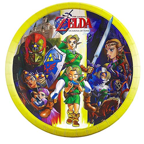 The Legend of Zelda Ocarina of Time Edible Cake Topper Image ABPID00068 - 4" round (not pre-cut) - 1 per sheet