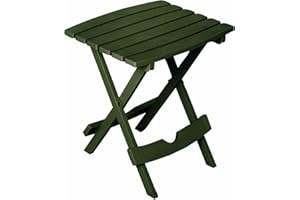 Adams Manufacturing 8500-60-3700 Plastic Quik-Fold® Side Table, Earth Brown