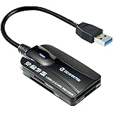Zoweetek 3.0 USB 4-Slots SD Memory Card Reader with Dual SD Ports & Dual Micro SD Ports for SD, SDHC, SDXC, Micro SD/T-flash, MMC, Micro SDHC and Micro SDXC