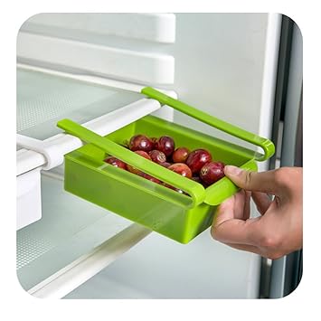 Kawachi Plastic Multipurpoe Sliding Kitchen Refrigerator Storage