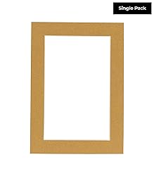 12x16 Mat for 11x14 Photo - Precut Rattan Beige