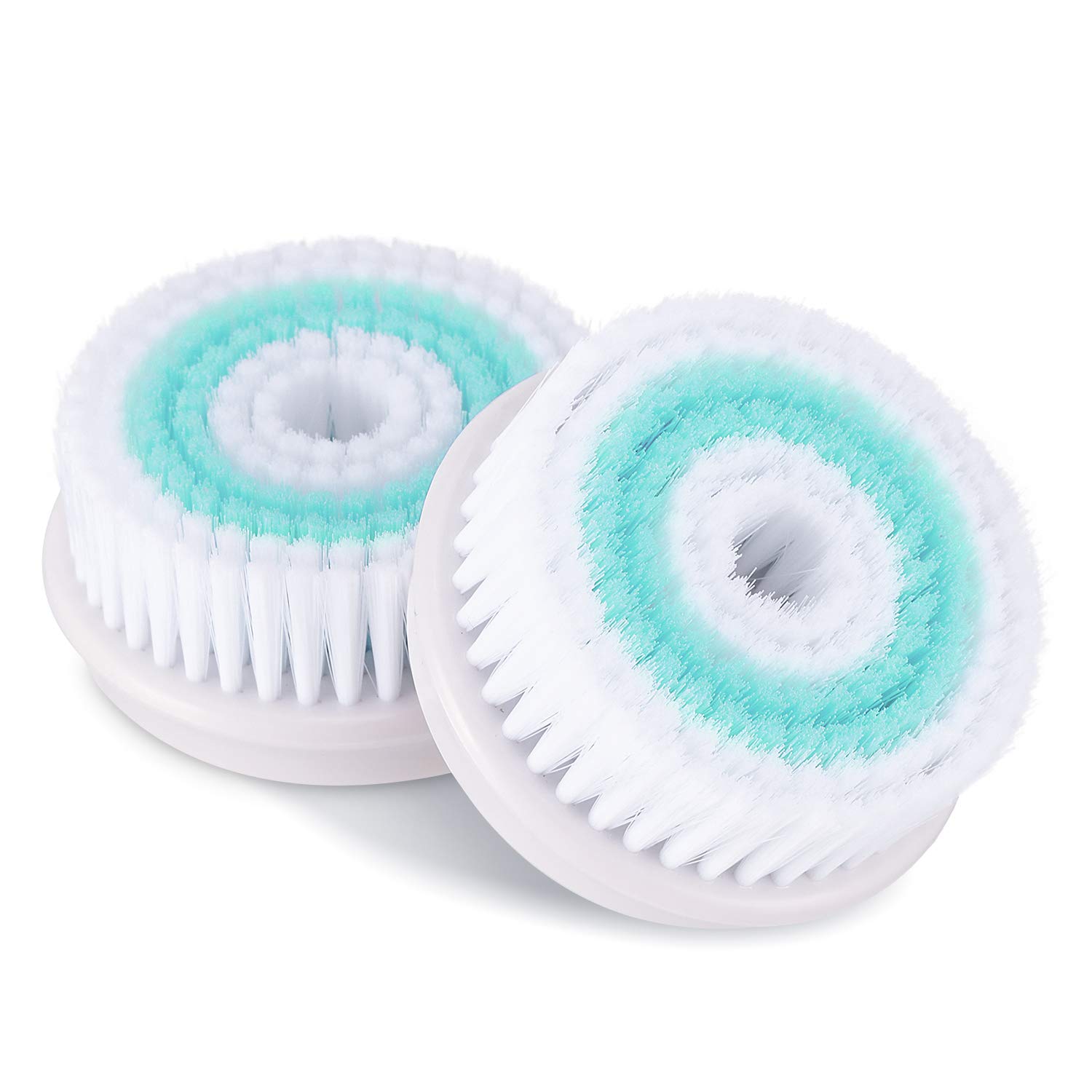Misiki Facial Cleansing Brush Head 0.1mm Replacement Exfoliate Brush Head for Face Cleansing Brush Suitable for Dry, Oily, Acne-Prone Sensitive Skin-2 Pack: Beauty