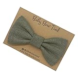 Handmade Pre-Tied Clip on Bow Tie for Baby to Young