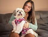 Suitical Recovery Suit Dog XX-Small Pink Camouflage view 4