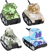 Nunafey Alloy Military Toy Vehicle 1:64 Pull Back Tank Ages 3+ 1pc view 7