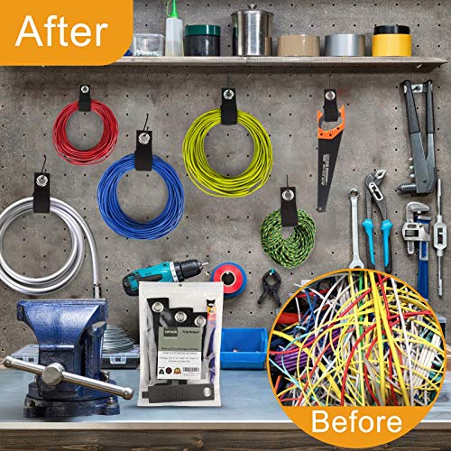 16 Pack Extension Cord Holder Organizer, Heavy Duty Storage Straps